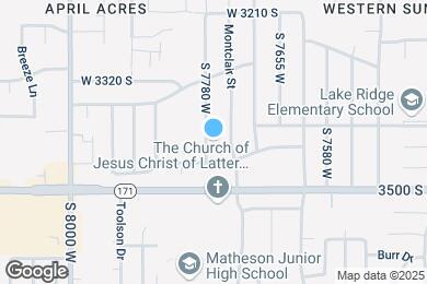 Map image of the property - 3421 S 7780 W