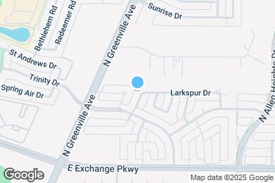 Map image of the property - 1411 Plateau Dr