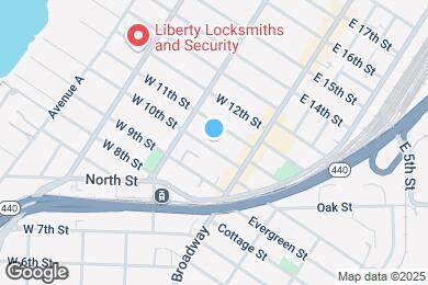 Map image of the property - 31 W 10th St