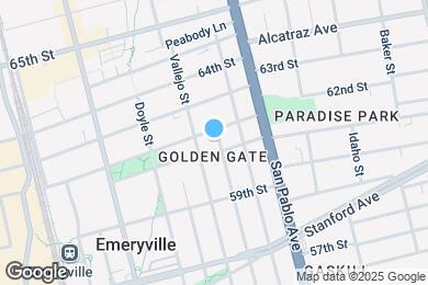 Map image of the property - 6125 Fremont St