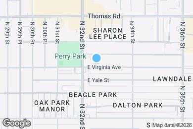 Map image of the property - 3226 E Virginia Ave