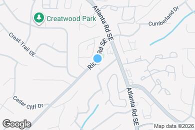 Map image of the property - 3599 Ridge Rd SE