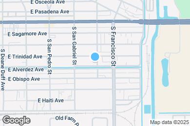 Map image of the property - 415 South San Jose Street