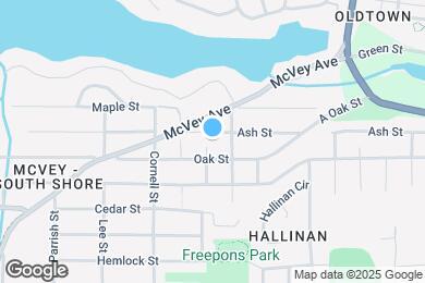 Map image of the property - 934 Ash St