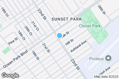 Map image of the property - 2300 Oak St