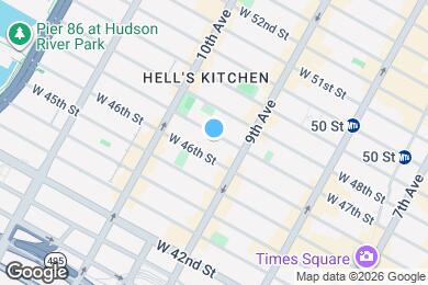 Map image of the property - Lovely Private ROOM in Manhattan