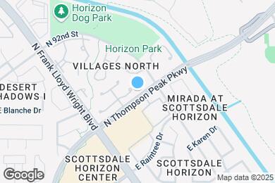 Map image of the property - 15050 N Thompson Peak Pkwy