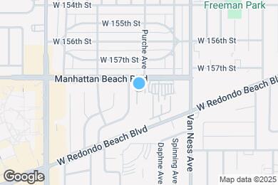 Map image of the property - 2502 Manhattan Beach Blvd