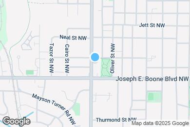 Map image of the property - 361 Joseph E. Lowery Blvd NW