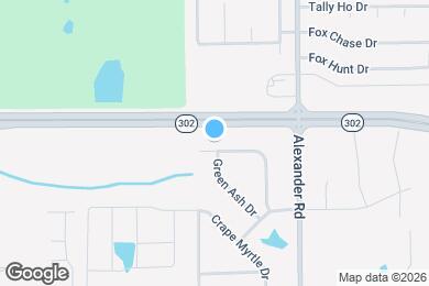 Map image of the property - 9864 White Poplar Dr