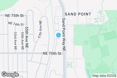 Map image of the property - 7001 Sand Point Way NE