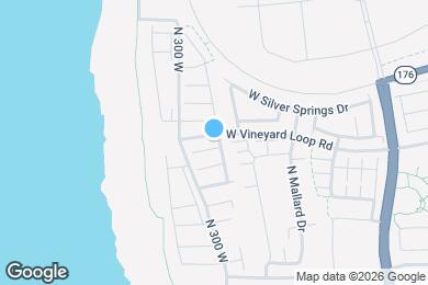 Map image of the property - 266 W 590 N