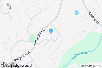 Map image of the property - 1531 Park Knoll Trail NE