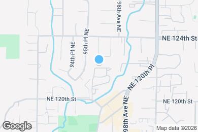 Map image of the property - 9612 NE 121st Ln