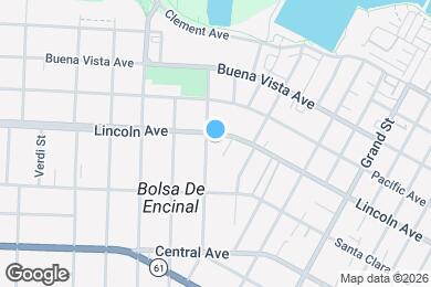 Map image of the property - 1506 Lincoln Ave