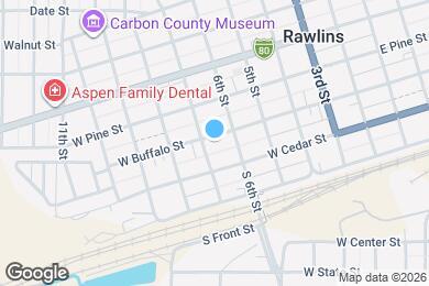 Map image of the property - 618 W Buffalo St