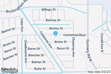 Map image of the property - 5037 Centennial Blvd