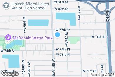 Map image of the property - 760 W 76th St