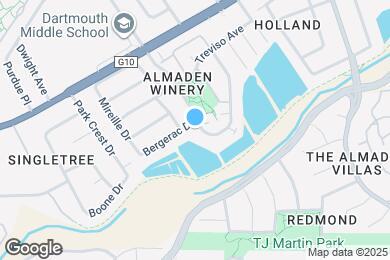 Map image of the property - 1468 Bergerac Dr