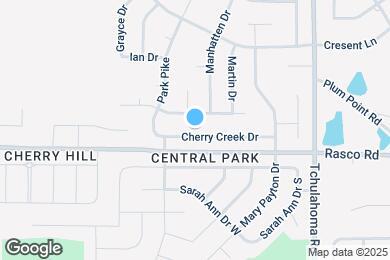 Map image of the property - 1708 Cherry Creek Dr