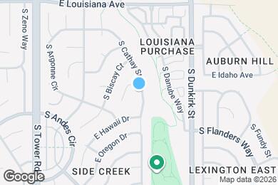 Map image of the property - 1441 S Cathay St