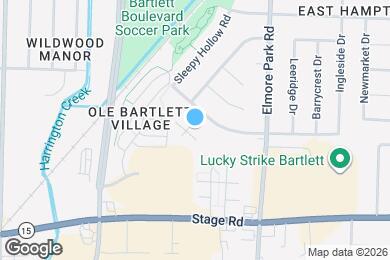Map image of the property - 3016 Shade Tree Cove