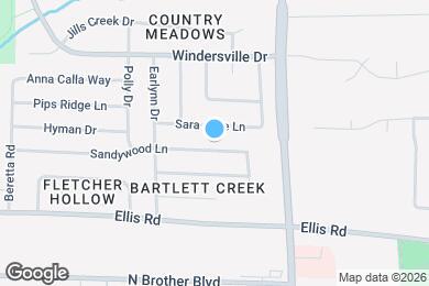 Map image of the property - 8056 Sandywood Ln