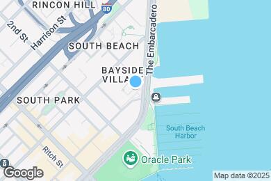 Map image of the property - South Beach Marina Apartments