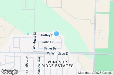 Map image of the property - 2505 Coffey Dr