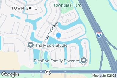 Map image of the property - 15320 NW 6th Ct