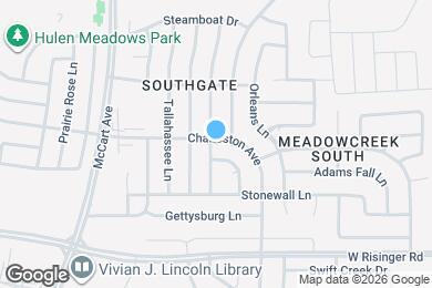 Map image of the property - 8500 Charleston Ave