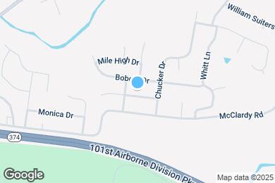 Map image of the property - 1047 E Monica Dr