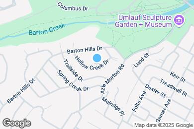 Map image of the property - 1200 Hollow Creek Dr