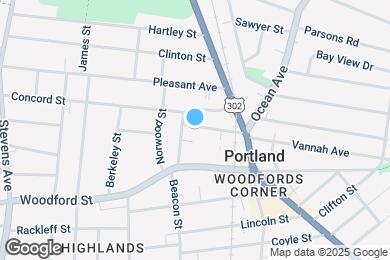 Map image of the property - 46 Saunders St