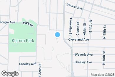 Map image of the property - 2409 N 20th St