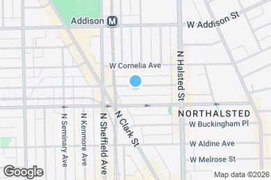 Map image of the property - 921 W Newport Ave