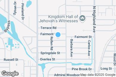 Map image of the property - 1352 Parkwood St