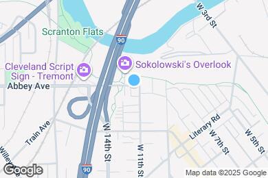 Map image of the property - 2044 W 11th St