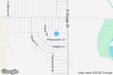 Map image of the property - 2105 Pheasant Ln