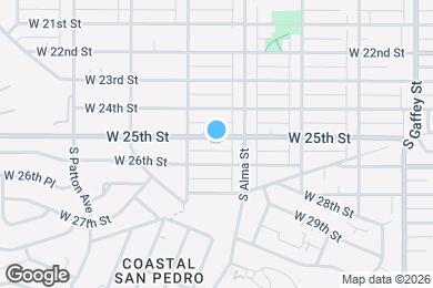Map image of the property - 1047 W 25th St