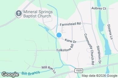 Map image of the property - 5601 Kane Dr
