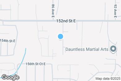 Map image of the property - 15404 87th Ave E