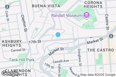 Map image of the property - 4370 17th St