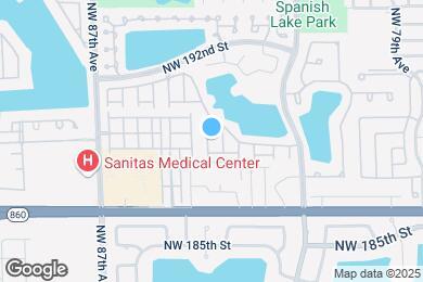 Map image of the property - 18821 NW 84th Ave