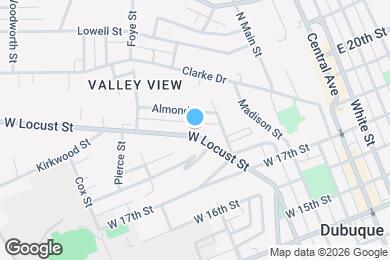 Map image of the property - 509 W Locust St