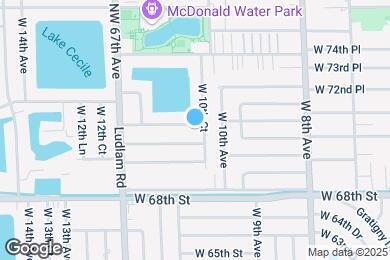 Map image of the property - 1082 W 71st St