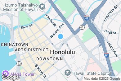 Map image of the property - 55 S Kukui St