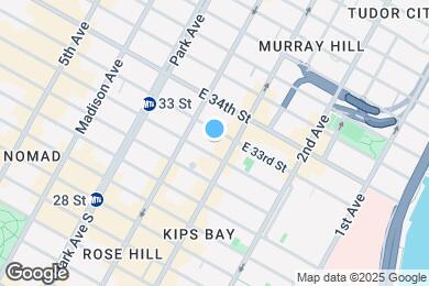 Map image of the property - 157 E 32nd St