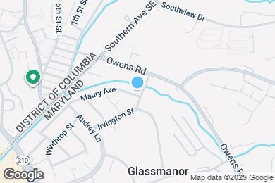 Map image of the property - 828 Maury Ave