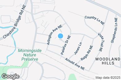 Map image of the property - 1118 Arlington Pkwy NE